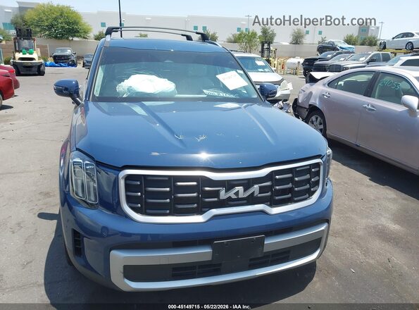 5XYP64GC5RG510128 2024 KIA TELLURIDE Синий 