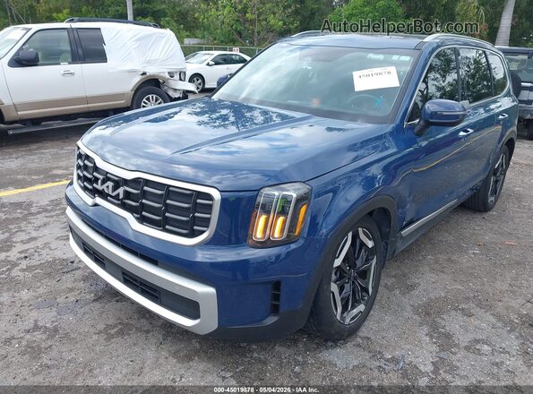 5XYP64GC5RG532730 2024 KIA TELLURIDE Blue 