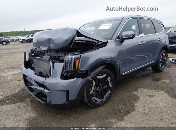 5XYP64GC6SG705841 2025 KIA TELLURIDE Серый Передняя левая четверть