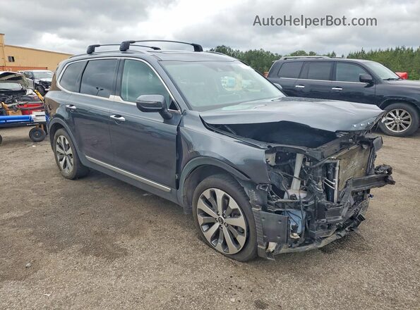5XYP64HC0LG079588 2020 KIA TELLURIDE Charcoal Առջևի աջ