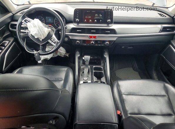 5XYP64HC0LG079588 2020 KIA TELLURIDE Charcoal Առջևի վահանակի տեսք