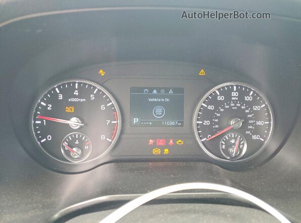 5XYP64HC0LG079588 2020 KIA TELLURIDE Charcoal Սարքավորումների վահանակի տեսք