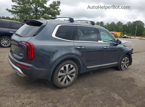 5XYP64HC0LG079588 2020 KIA TELLURIDE Charcoal Հետևի աջ