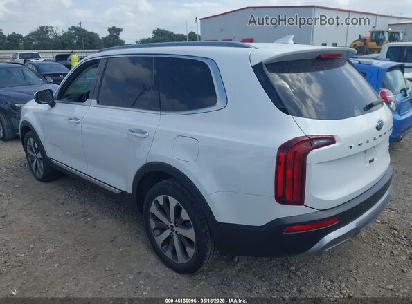 5XYP64HC0MG099700 2021 KIA TELLURIDE White Rear left