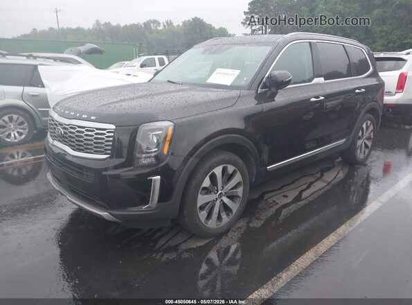 5XYP64HC4LG073129 2020 KIA TELLURIDE Black Передня ліва чверть