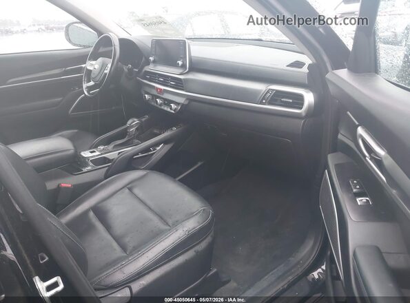 5XYP64HC4LG073129 2020 KIA TELLURIDE Black Вид салону спереду