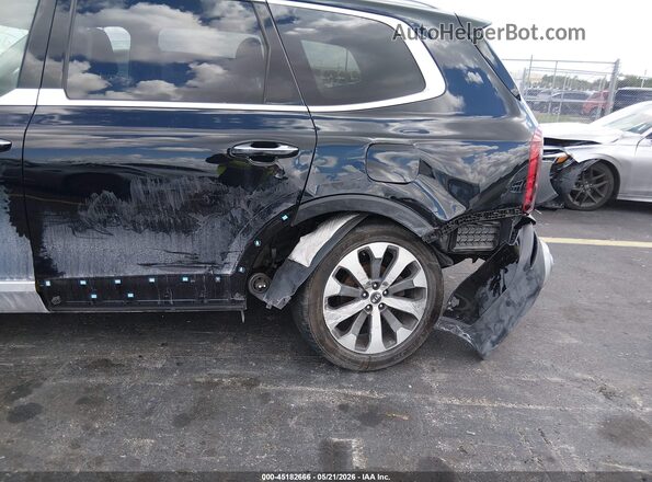 5XYP64HC6MG142646 2021 KIA TELLURIDE Черный Вид спереди