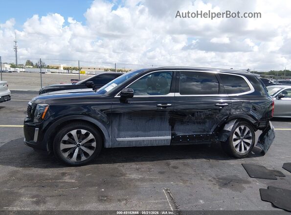 5XYP64HC6MG142646 2021 KIA TELLURIDE Черный 
