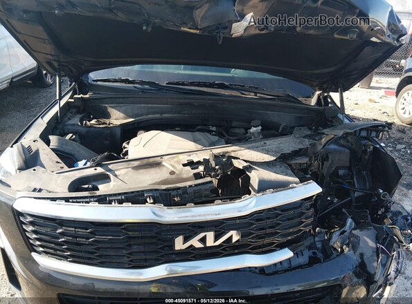 5XYP64HC8NG229062 2022 KIA TELLURIDE Black Widok z tyłu