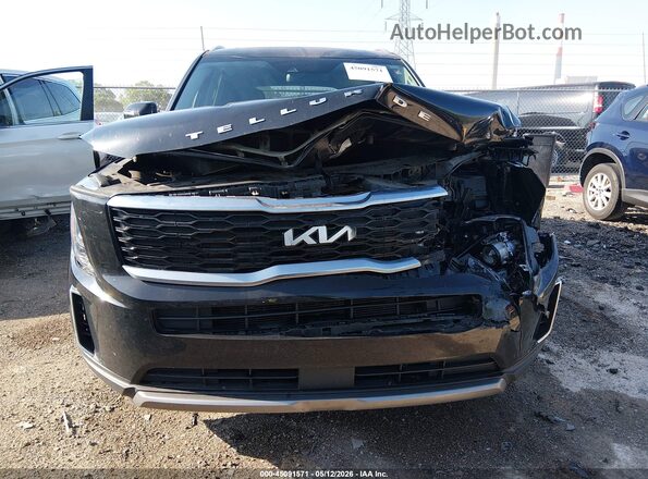 5XYP64HC8NG229062 2022 KIA TELLURIDE Black Widok zestawu wskaźników