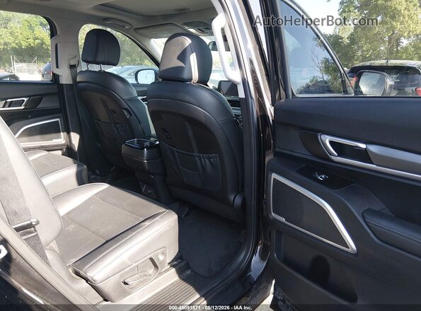 5XYP64HC8NG229062 2022 KIA TELLURIDE Black Widok naklejki z numerem VIN