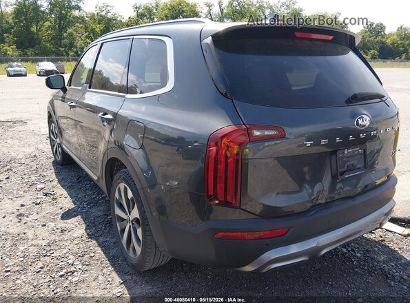 5XYP64HC9LG016649 2020 KIA TELLURIDE Gray Rear left