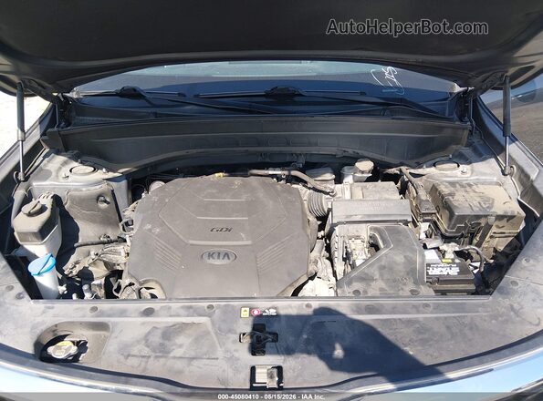 5XYP64HC9LG016649 2020 KIA TELLURIDE Gray Rear view