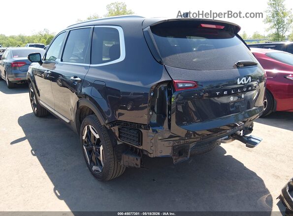 5XYP6DGC2SG706369 2025 KIA TELLURIDE Gray უკანა მარცხენა