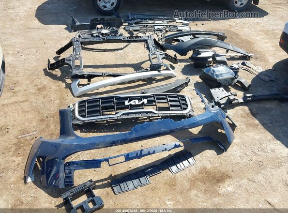 5XYP6DGC3RG492664 2024 KIA TELLURIDE Blue Instrument cluster view