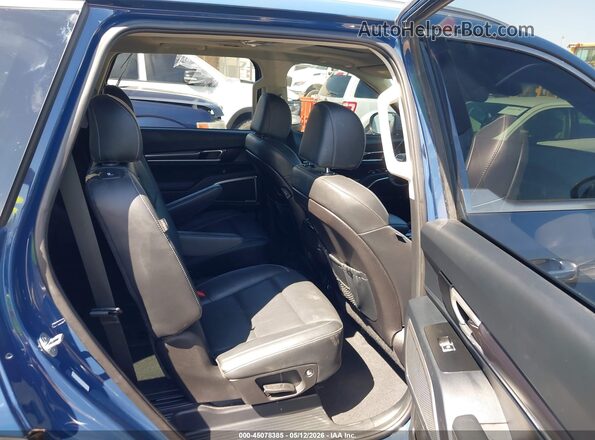 5XYP6DGC3RG492664 2024 KIA TELLURIDE Blue VIN sticker view