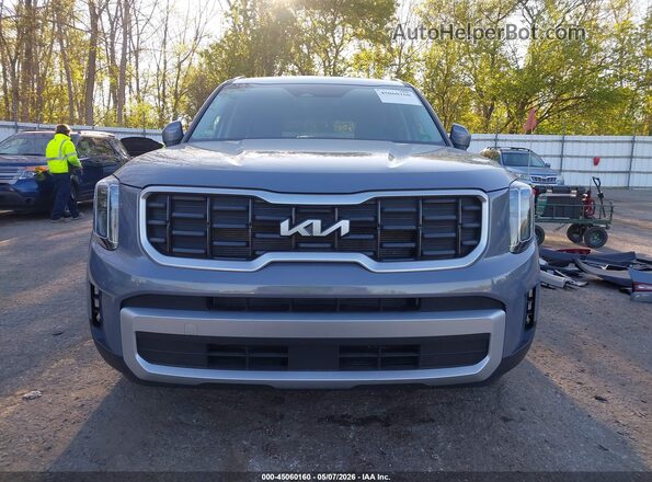 5XYP6DGC4SG655229 2025 KIA TELLURIDE Gray Вид задньої частини салону
