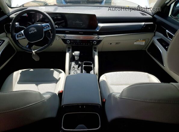 5XYP6DGC4SG723688 2025 KIA TELLURIDE White Առջևի վահանակի տեսք