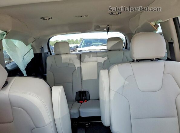 5XYP6DGC4SG723688 2025 KIA TELLURIDE White Հետևի նստատեղերի տեսք