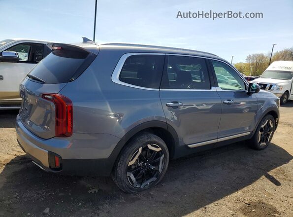 5XYP6DGC8SG686788 2025 KIA TELLURIDE Silver Tył prawy