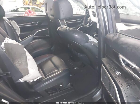 5XYP6DGC9PG368167 2023 KIA TELLURIDE Gray VIN sticker view