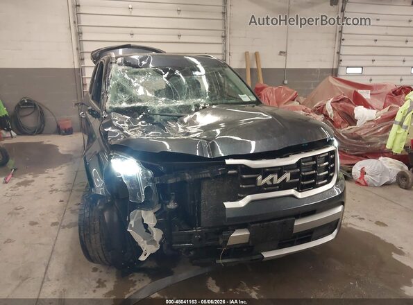 5XYP6DGC9PG368167 2023 KIA TELLURIDE Gray Front view