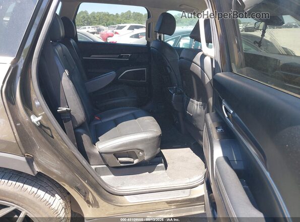 5XYP6DGCXPG348882 2023 KIA TELLURIDE Gray Вид наклейки з VIN-кодом
