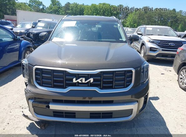 5XYP6DGCXPG348882 2023 KIA TELLURIDE Gray Вид щитка приладів