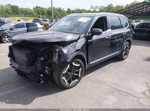 5XYP6DGCXRG445373 2024 KIA TELLURIDE Black Przód lewy