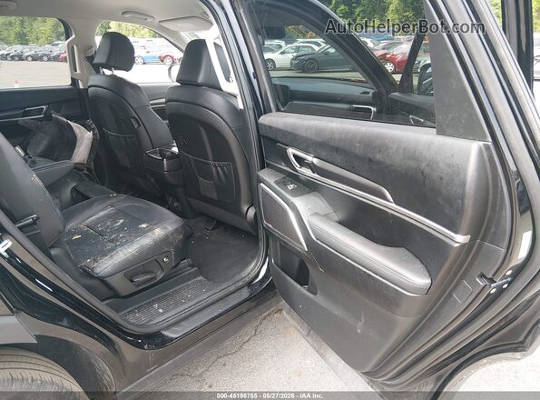 5XYP6DGCXRG445373 2024 KIA TELLURIDE Black Widok wnętrza z przodu
