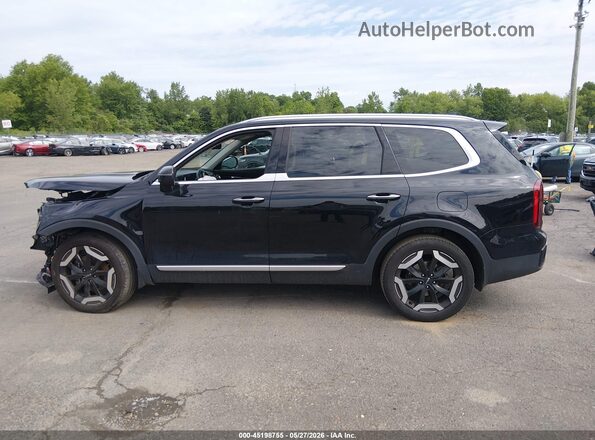 5XYP6DGCXRG445373 2024 KIA TELLURIDE Black Widok wnętrza 360 stopni