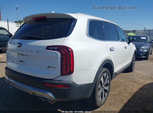5XYP6DHC4MG105482 2021 KIA TELLURIDE White Trasero derecho