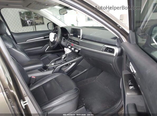 5XYP6DHC5MG106219 2021 KIA TELLURIDE Brown 