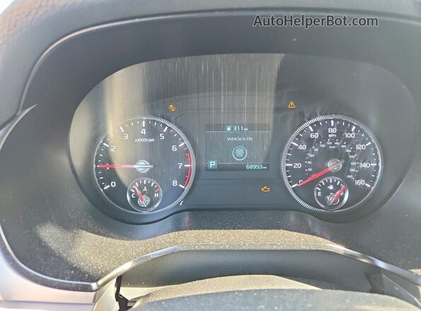 5XYP6DHC5NG315624 2022 KIA TELLURIDE Green ხელსაწყოთა პანელის ხედი
