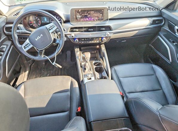 5XYP6DHC5NG315624 2022 KIA TELLURIDE Green წინა პანელის ხედი