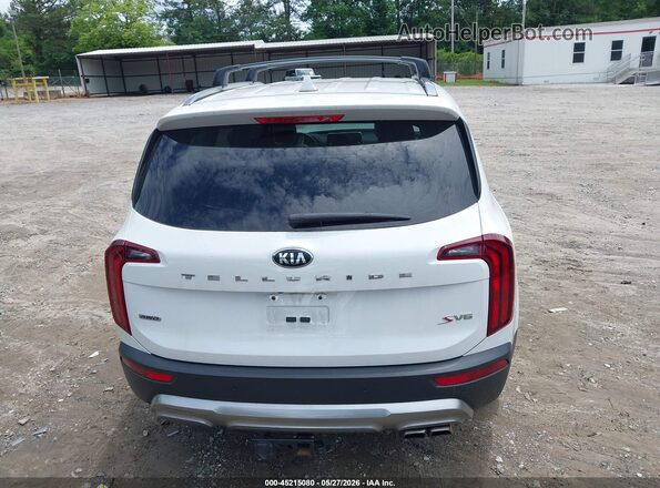 5XYP6DHC6LG006273 2020 KIA TELLURIDE White 