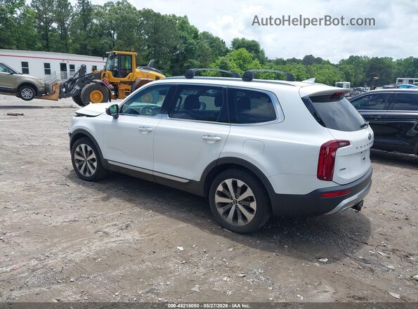 5XYP6DHC6LG006273 2020 KIA TELLURIDE White Trasero izquierdo