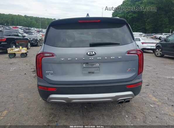 5XYP6DHC7LG056017 2020 KIA TELLURIDE Silver 