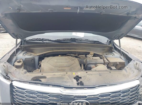 5XYP6DHC7LG056017 2020 KIA TELLURIDE Silver Rear view
