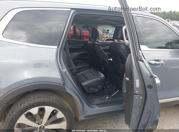 5XYP6DHC7LG056017 2020 KIA TELLURIDE Silver VIN sticker view