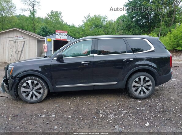 5XYP6DHC9MG110077 2021 KIA TELLURIDE Black Սալոնի 360 աստիճան տեսք
