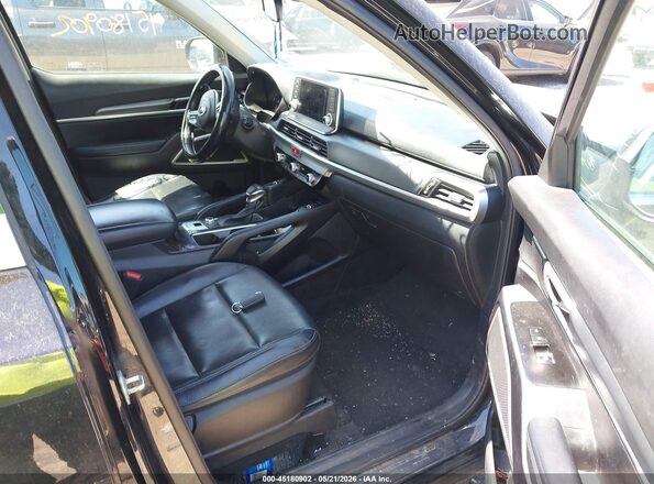 5XYP6DHCXLG086015 2020 KIA TELLURIDE Black Front interior view