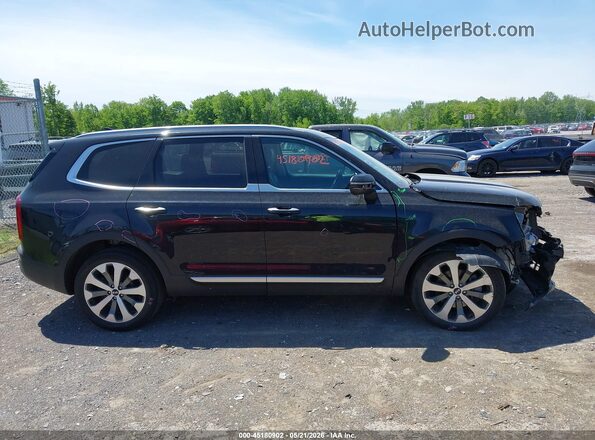 5XYP6DHCXLG086015 2020 KIA TELLURIDE Black Rear interior view