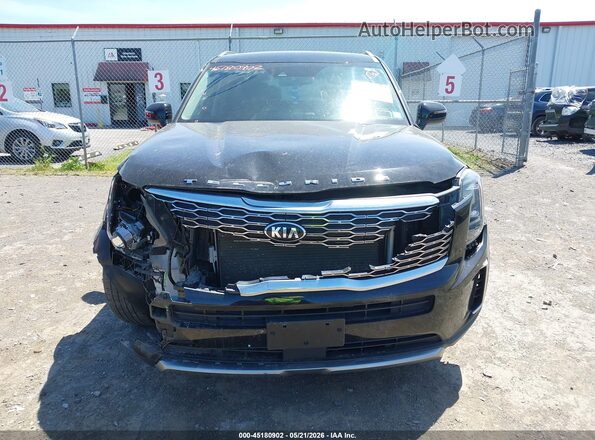 5XYP6DHCXLG086015 2020 KIA TELLURIDE Black Instrument cluster view