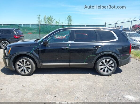 5XYP6DHCXLG086015 2020 KIA TELLURIDE Black 360 interior view