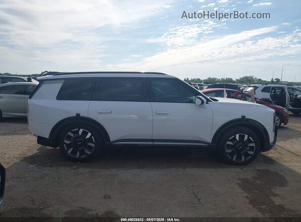 5XYPE5S10VG010855 2027 KIA TELLURIDE White Widok wnętrza z tyłu