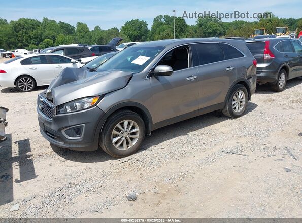 5XYPG4A33HG197505 2017 KIA SORENTO Silver Vista tres cuartos delantera izquierda
