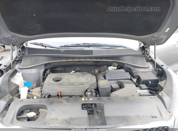 5XYPG4A34HG287049 2017 KIA SORENTO Серый Вид сзади