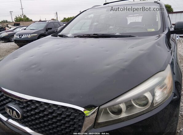5XYPG4A37GG094652 2016 KIA SORENTO Black Vista frontal
