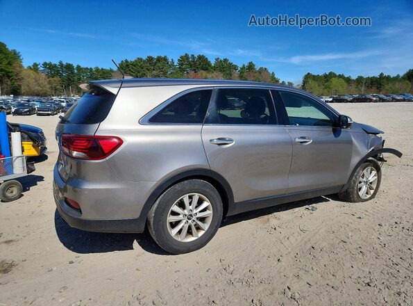 5XYPG4A37KG475085 2019 KIA SORENTO Gray 